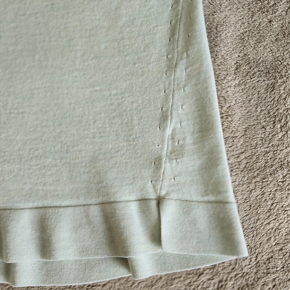 J. Crew light green merino wool cotton blend lightweight sweater size small - Picture 8 of 14